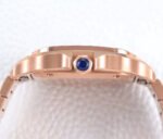 SANTOS LADY 35.1MM AUTOMATIC PINK GOLD DIAMOND BEZEL - Image 14