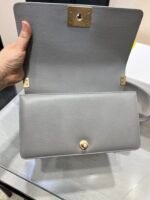 BOY BAG MEDIUM 25 GREY CAVIAR GOLD HARDWARE - Image 17