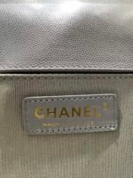 BOY BAG MEDIUM 25 GREY CAVIAR GOLD HARDWARE - Image 9