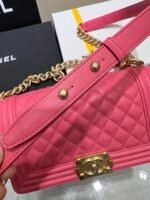 BOY BAG MEDIUM 25 RED CAVIAR GOLD HARDWARE - Image 13