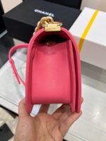 BOY BAG MEDIUM 25 RED CAVIAR GOLD HARDWARE - Image 5