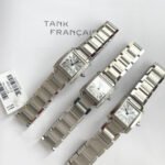 TANK FRANCAISE 20 STEEL DIAMOND BEZEL WHITE DIAL - Image 2