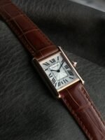 TANK MUST PINK GOLD BURGUNDY CROCODILE - Image 3