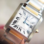 TANK FRANCAISE 25 GOLD STEEL WHITE DIAL - Image 15