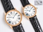 RONDE SOLO PINK GOLD BLACK LEATHER - Image 4