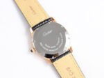 RONDE SOLO PINK GOLD BLACK LEATHER - Image 17