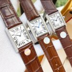 TANK MUST SILVER CASE DIAMOND BEZEL LEATHER - Image 10