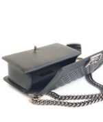 CC MEDIUM 25 BOY BAG IN BLACK LAMBSKIN SILVER HARDWARE - Image 9