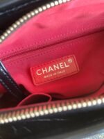 CC MEDIUM 20 HOBO BAG IN BLACK CALFSKIN WITH STRAP - Image 12