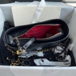 CC GABRIELLE MINI 20 HOBO BAG IN BLACK CALFSKIN - Image 15