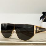 DISCO SQUARED SUNGLASSES FF M0093 IN METAL - Image 12