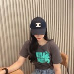 BASEBALL CAP IN BLACK CANVAS - Image 15