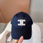 BASEBALL CAP IN BLACK CANVAS - Image 12