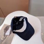BASEBALL CAP IN BLACK CANVAS - Image 11