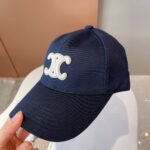 BASEBALL CAP IN BLACK CANVAS - Image 4