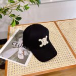 BASEBALL CAP MODEL 652274 IN BLACK FABRIC - Image 4
