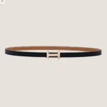 HM FOCUS BUCKLE & REVERSIBLE BLACK AND TAWNY BROWN LEATHER STRAP 13MM COPPER HARDWARE - Image 8