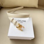 Medium Triomphe Belt 25mm White Calfskin Ghw - Image 4