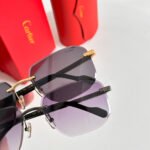 SANTOS NAVIGATOR FRAME SUNGLASSES 524479 IN METAL AND WOODEN - Image 8