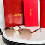 SANTOS NAVIGATOR FRAME SUNGLASSES 524479 IN METAL AND WOODEN - Image 15