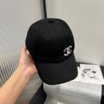 BASEBALL HAT IN BLACK WITH WHITE TRIM 673995 - Image 16