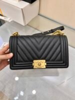 BOY BAG MEDIUM 25 BLACK HARDWARE - Image 9