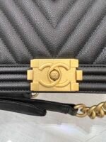 BOY BAG MEDIUM 25 BLACK HARDWARE - Image 4