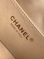CC 25 MINI HANDBAG 22CM IN BEIGE GRAINED CALFSKIN GOLD HARDWARE - Image 11