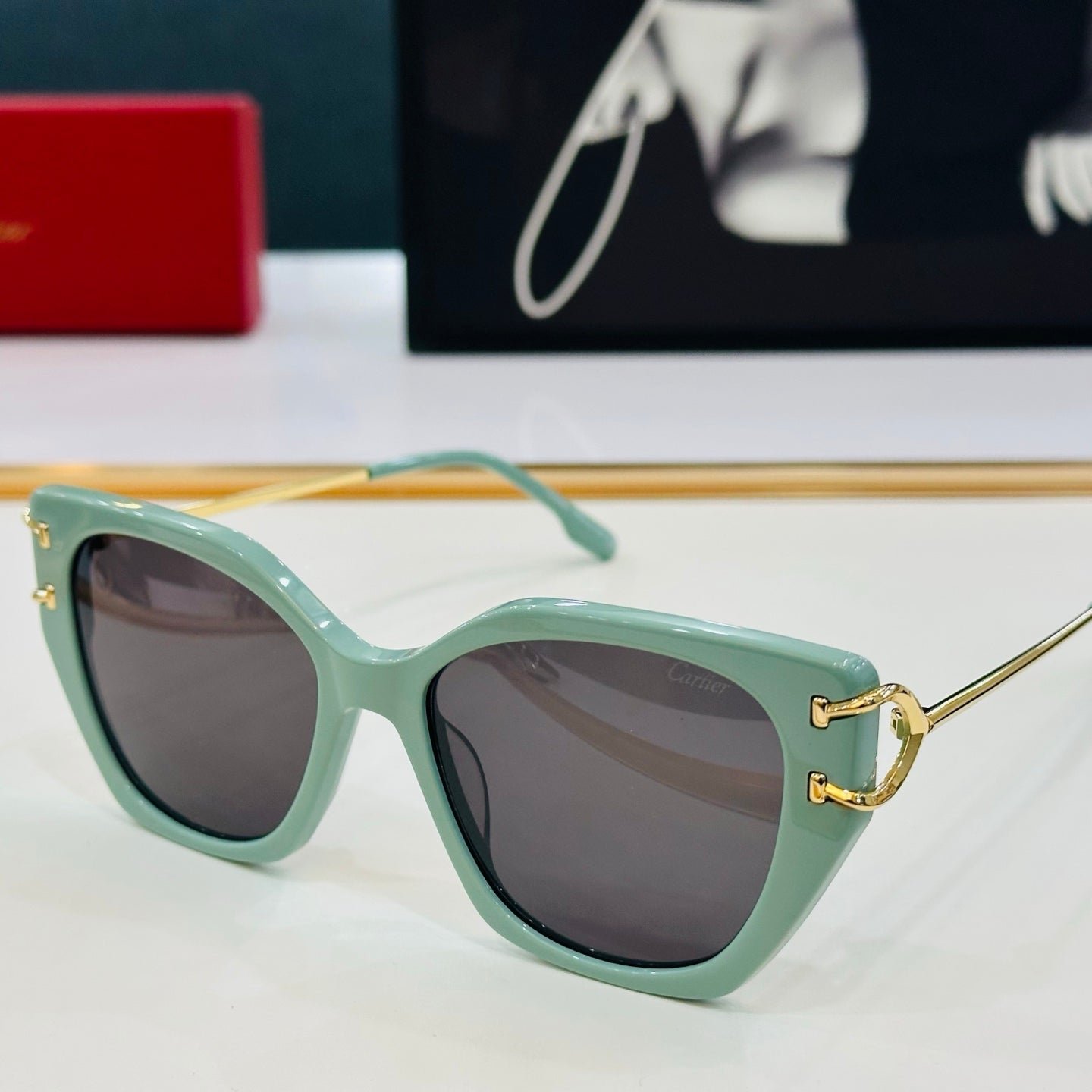 img_040d1fce_20250308_i1741426657851_4173_0_3_jpg C DE BUTTERFLY FRAME SUNGLASSES 530154 IN METAL AND ACETATE - Image 1