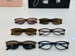 MIU SUNGLASSES IN RECTANGULAR ACETATE 646116 - Image 8