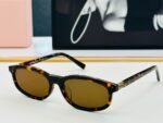 MIU SUNGLASSES IN RECTANGULAR ACETATE 646116 - Image 17