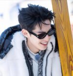 OVAL FRAME SUNGLASSES G0111 IN ACETATE - Image 7