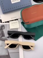 OVAL FRAME SUNGLASSES G0111 IN ACETATE - Image 4