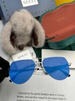 AVIATOR FRAME SUNGLASSES G41805 IN METAL - Image 4