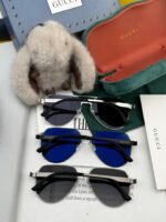 AVIATOR FRAME SUNGLASSES G41805 IN METAL - Image 5