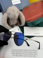 AVIATOR FRAME SUNGLASSES G41805 IN METAL - Image 10