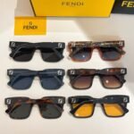 ROMA SQUARE FRAME SUNGLASSES FFF0053 IN ACETATE - Image 17