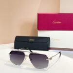 PREMIÈRE PILOT FRAME SUNGLASSES CT0426 IN METAL - Image 14