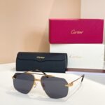 PREMIÈRE PILOT FRAME SUNGLASSES CT0426 IN METAL - Image 8