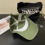 BASEBALL CAP MODEL 650700 IN GREEN COTTON - Image 15