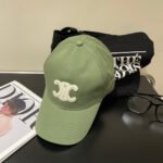 BASEBALL CAP MODEL 650700 IN GREEN COTTON - Image 11