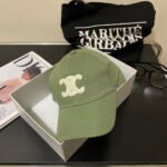 BASEBALL CAP MODEL 650700 IN GREEN COTTON - Image 14