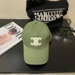 BASEBALL CAP MODEL 650700 IN GREEN COTTON - Image 12