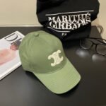 BASEBALL CAP MODEL 650700 IN GREEN COTTON - Image 13