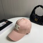 BASEBALL CAP MODEL 650711 IN LIGHT PINK COTTON - Image 2