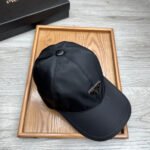 BASEBALL HAT IN BLACK RE-NYLON 214514 - Image 5
