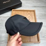 BASEBALL HAT IN BLACK RE-NYLON 214514 - Image 3