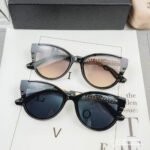 CAT EYE SUNGLASSES 59861 IN ACETATE METAL FRAME - Image 15