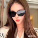 CAT EYE SUNGLASSES 59861 IN ACETATE METAL FRAME - Image 9