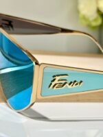 DISCO SQUARED SUNGLASSES FF M0093 IN METAL - Image 8